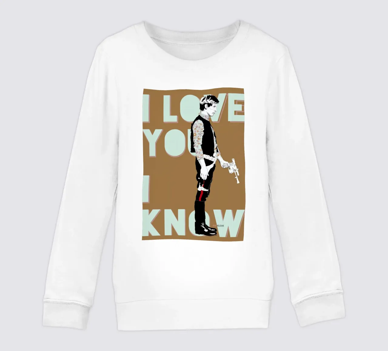 I Know felpa bambino da La Belette Rose