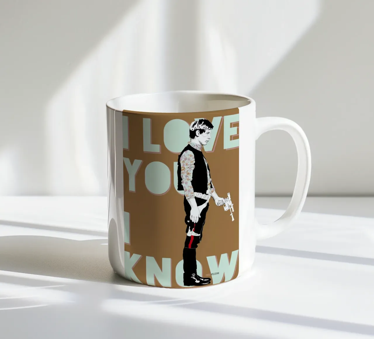 I Know tazza in ceramica da La Belette Rose