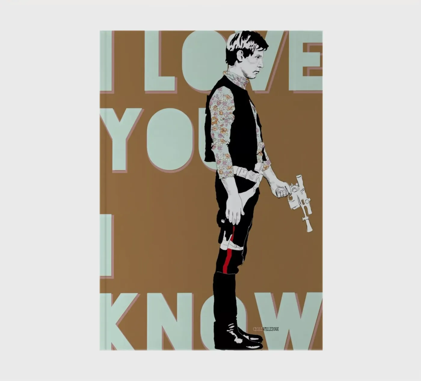 I Know notebook by La Belette Rose