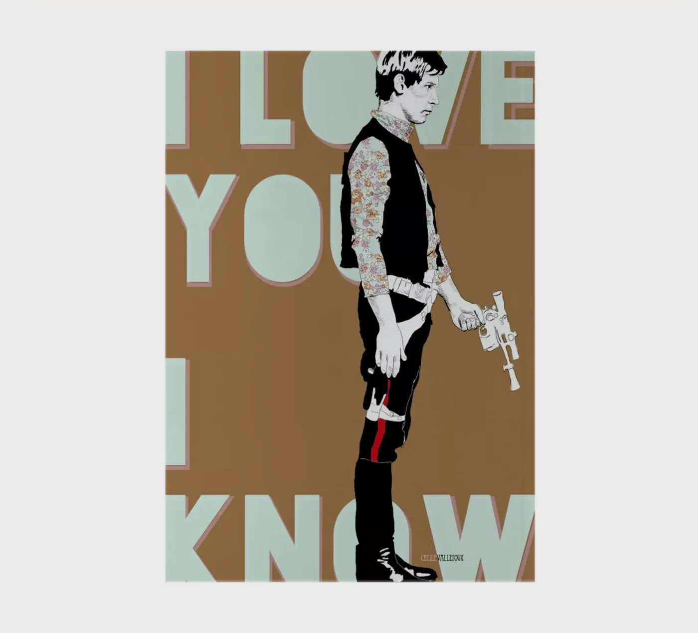 I Know notebook by La Belette Rose