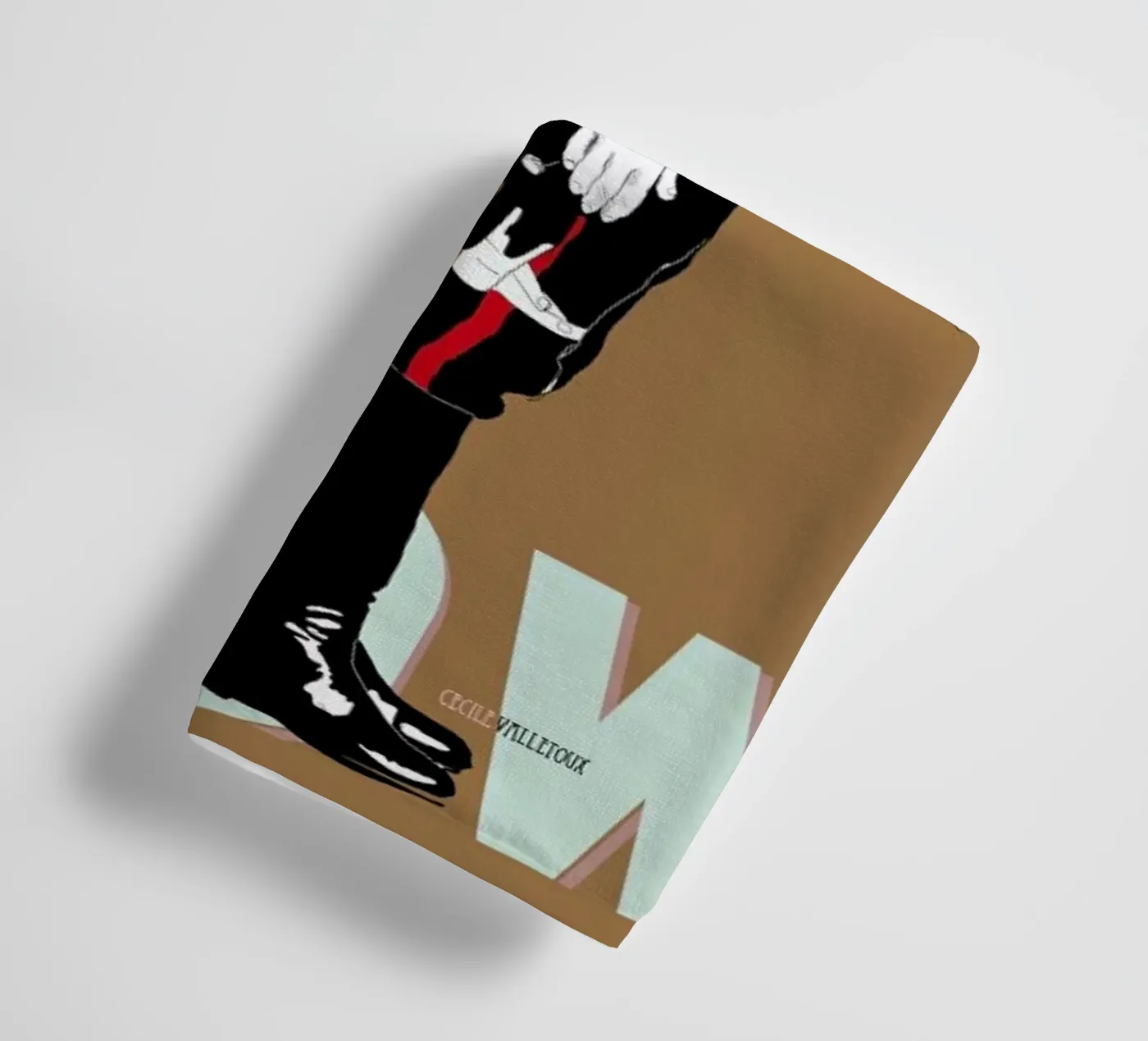 I Know towel by La Belette Rose