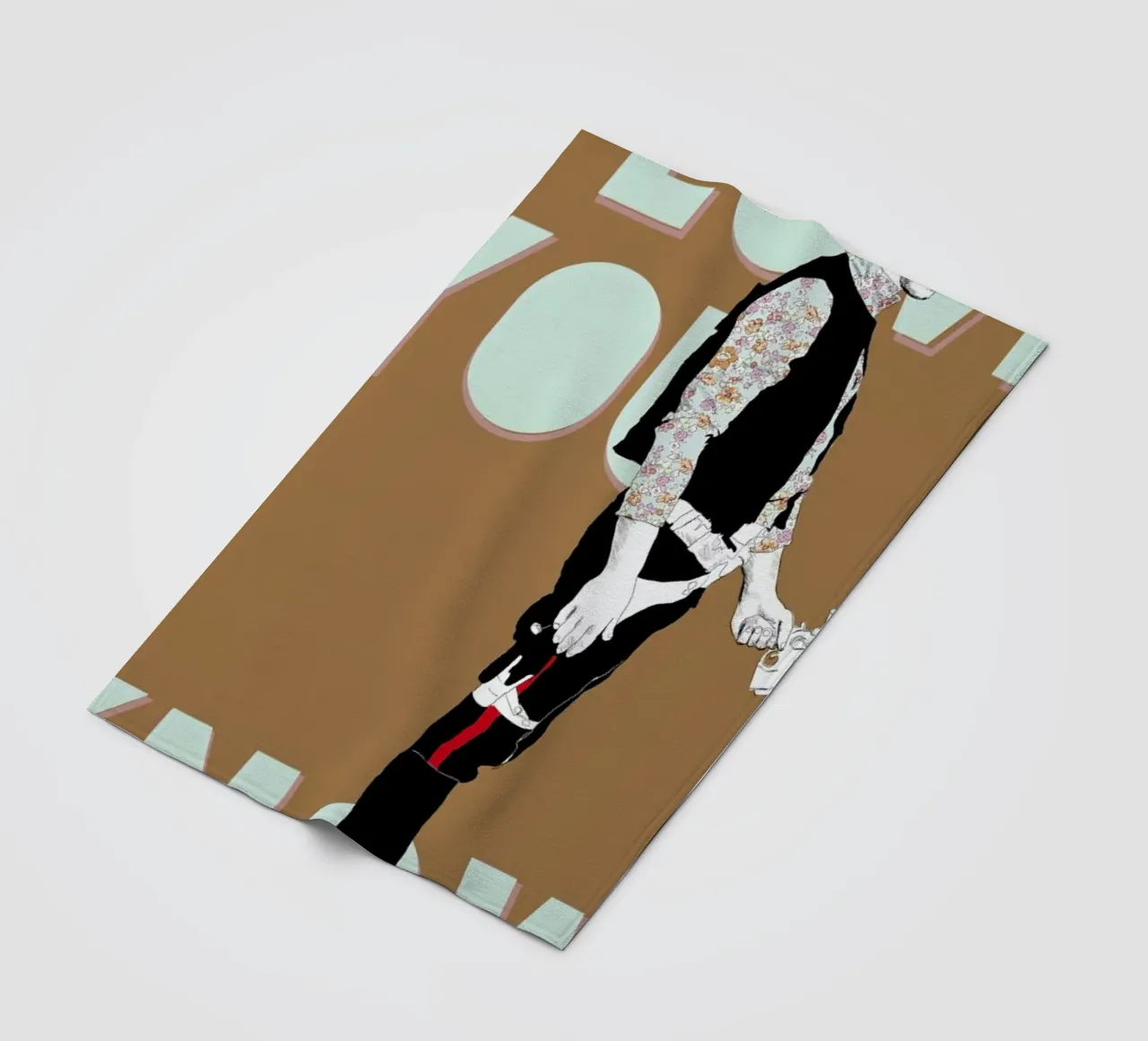 I Know Fleecedecke von La Belette Rose