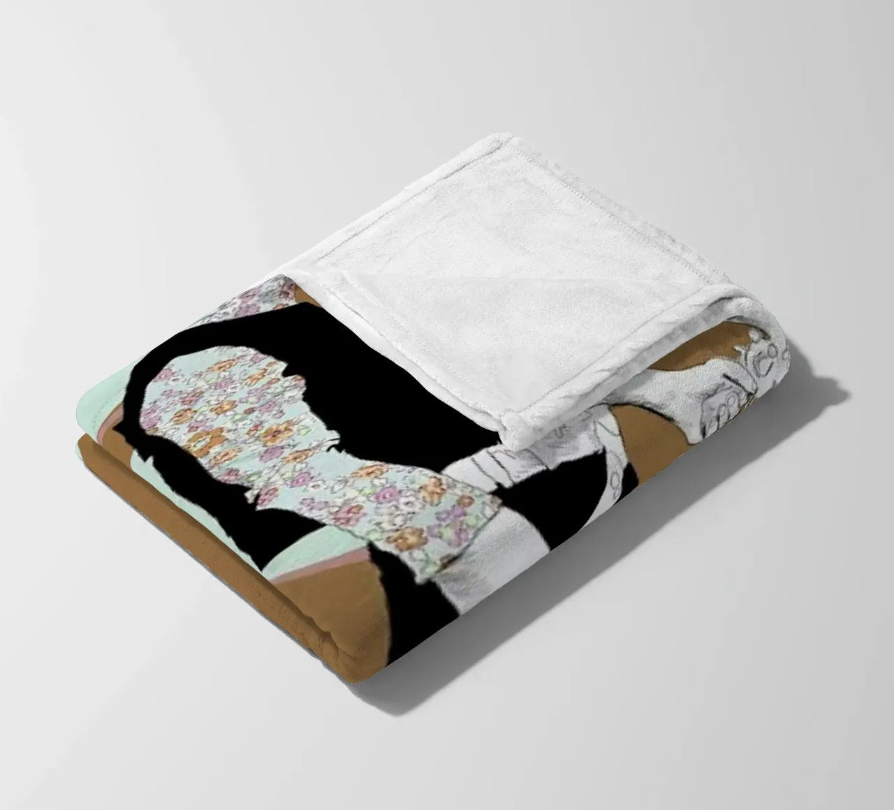 I Know Fleecedecke von La Belette Rose