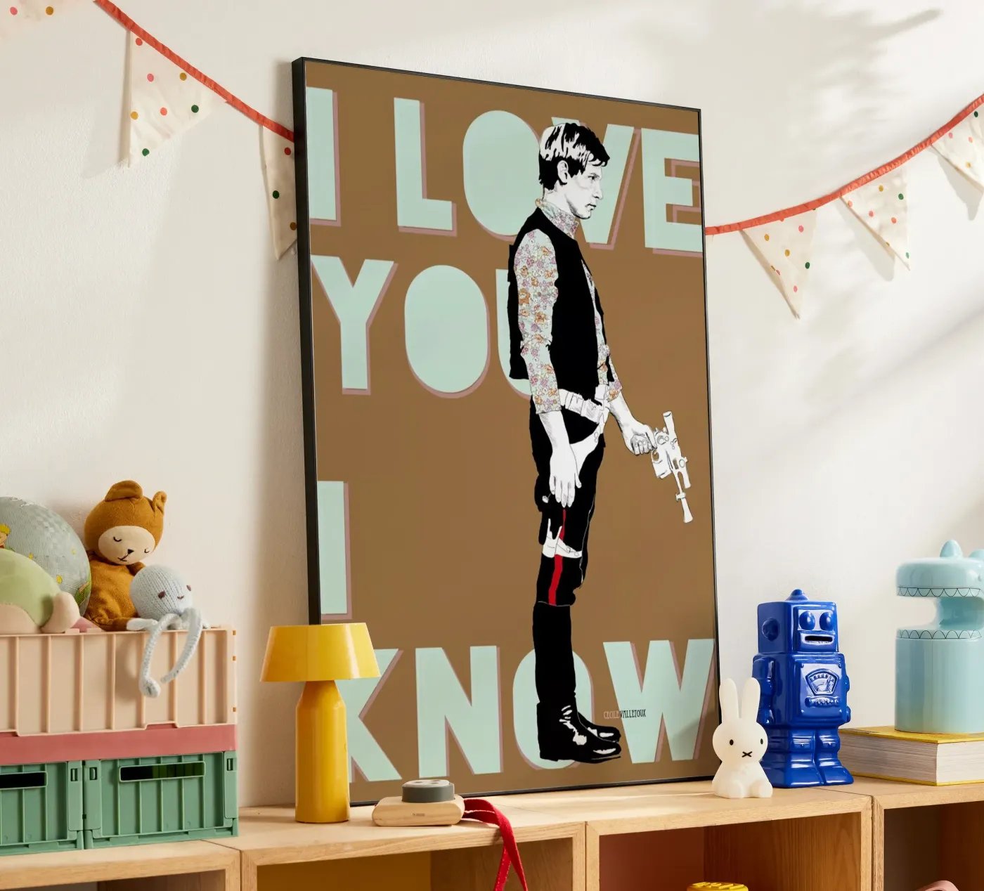 I Know forex plate by La Belette Rose