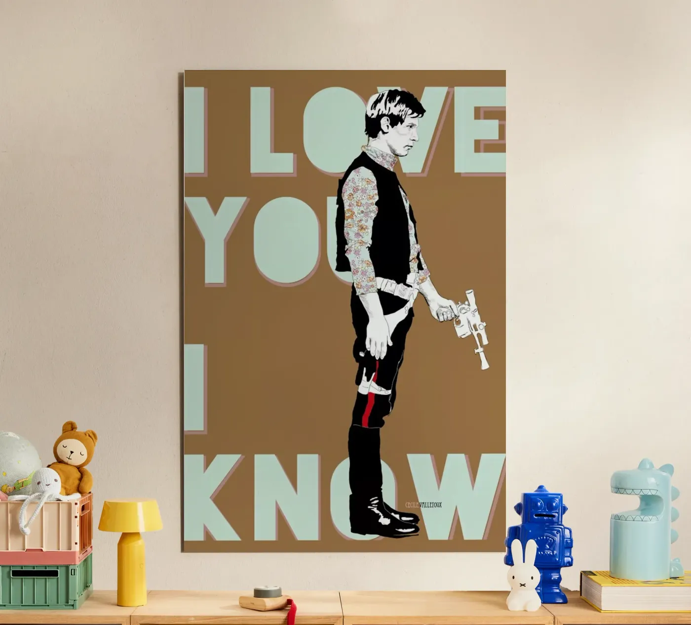 I Know forex plate by La Belette Rose