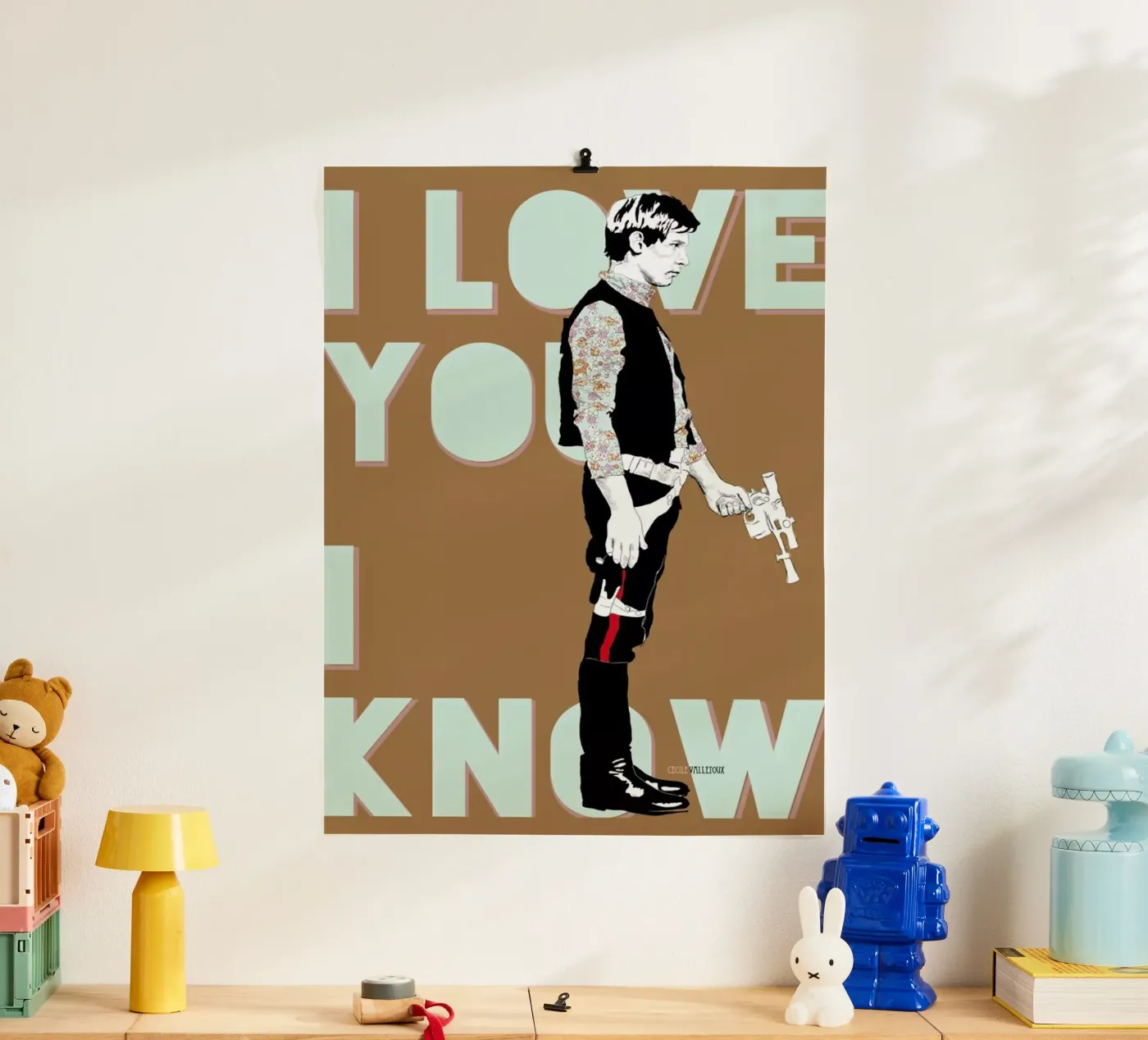 I Know poster van La Belette Rose