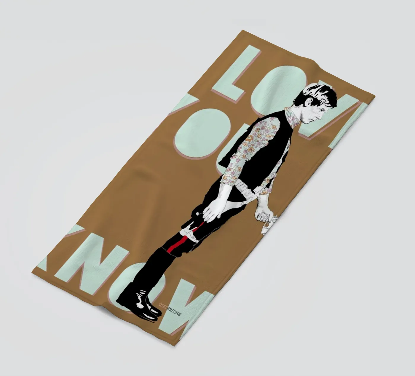 I Know telo mare da La Belette Rose