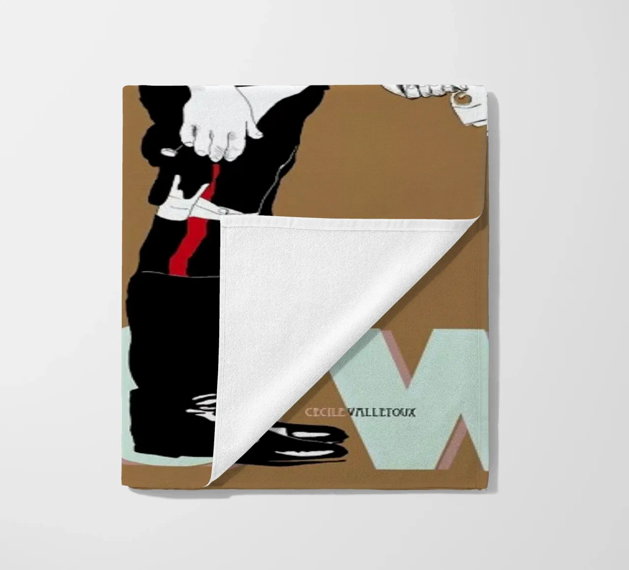 I Know telo mare da La Belette Rose