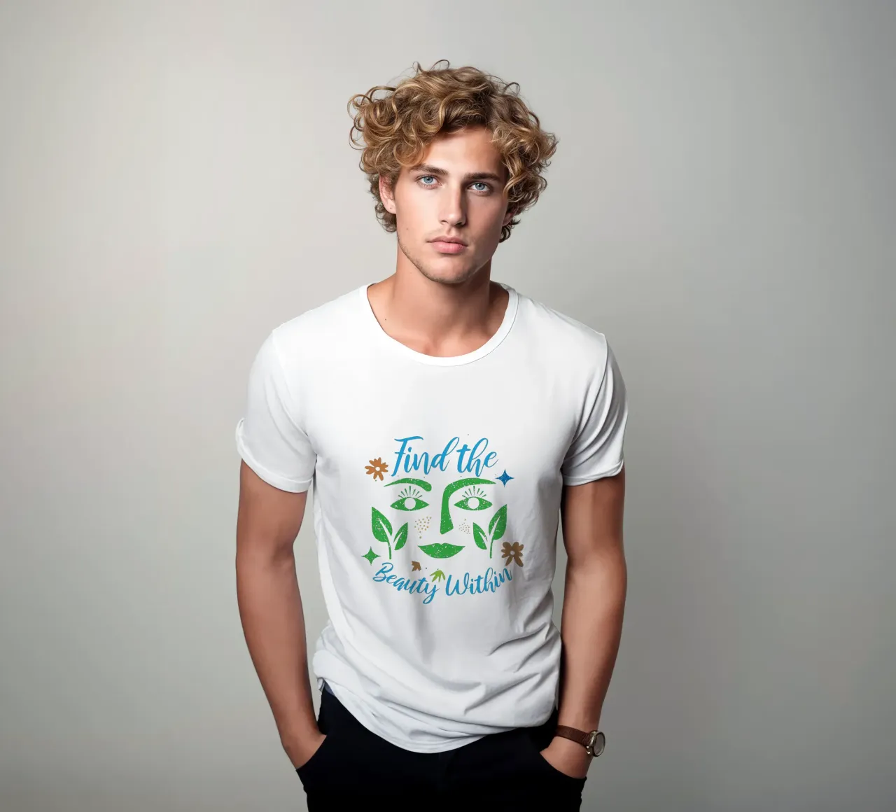 Find The Beauty Within t-shirt by Gunawan Rb