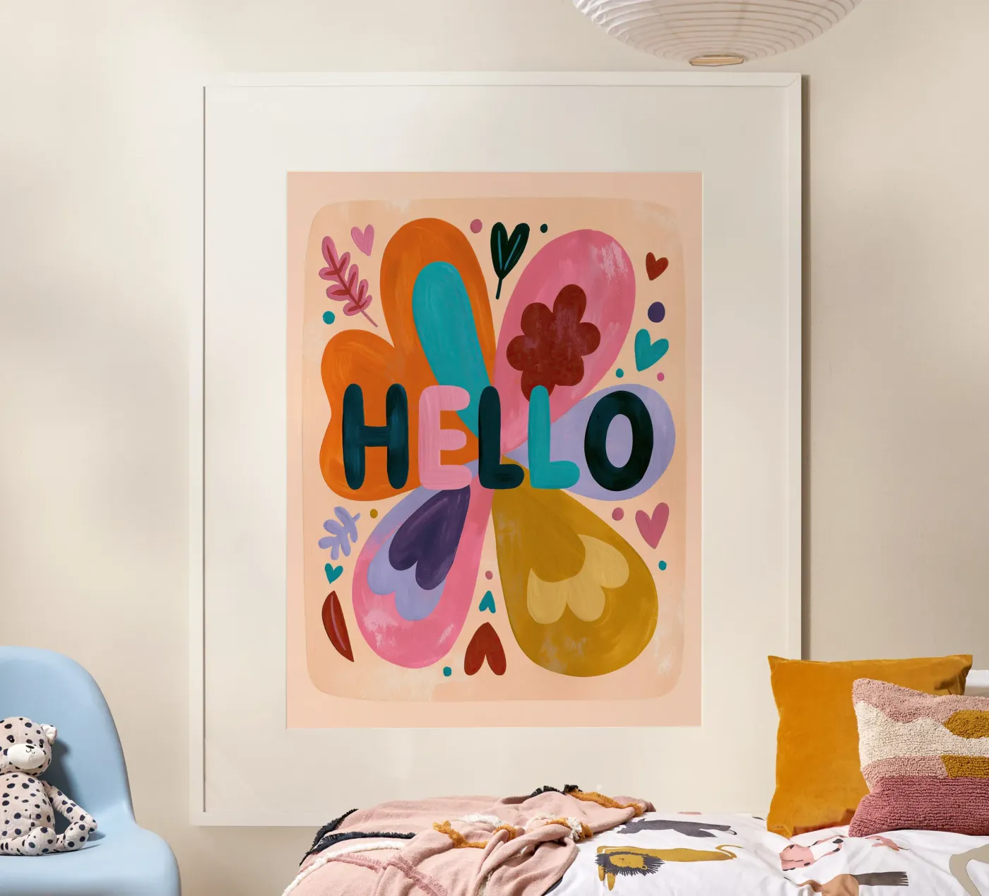 Hello poster by Kiki