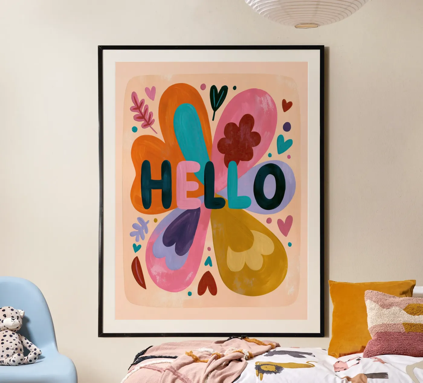 Hello poster by Kiki
