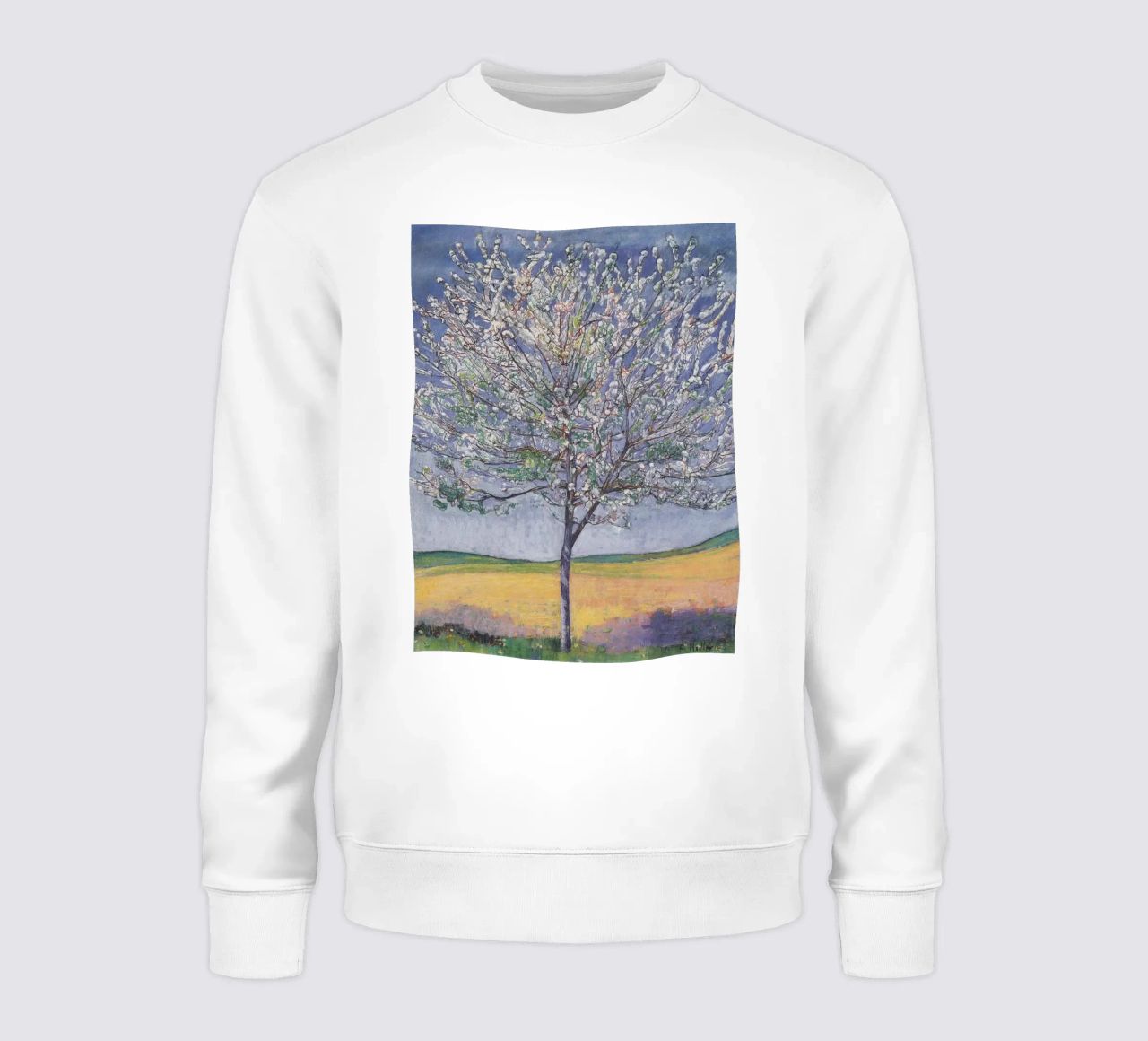 Ferdinand Hodler - Ciliegio in fiore felpa da William Store