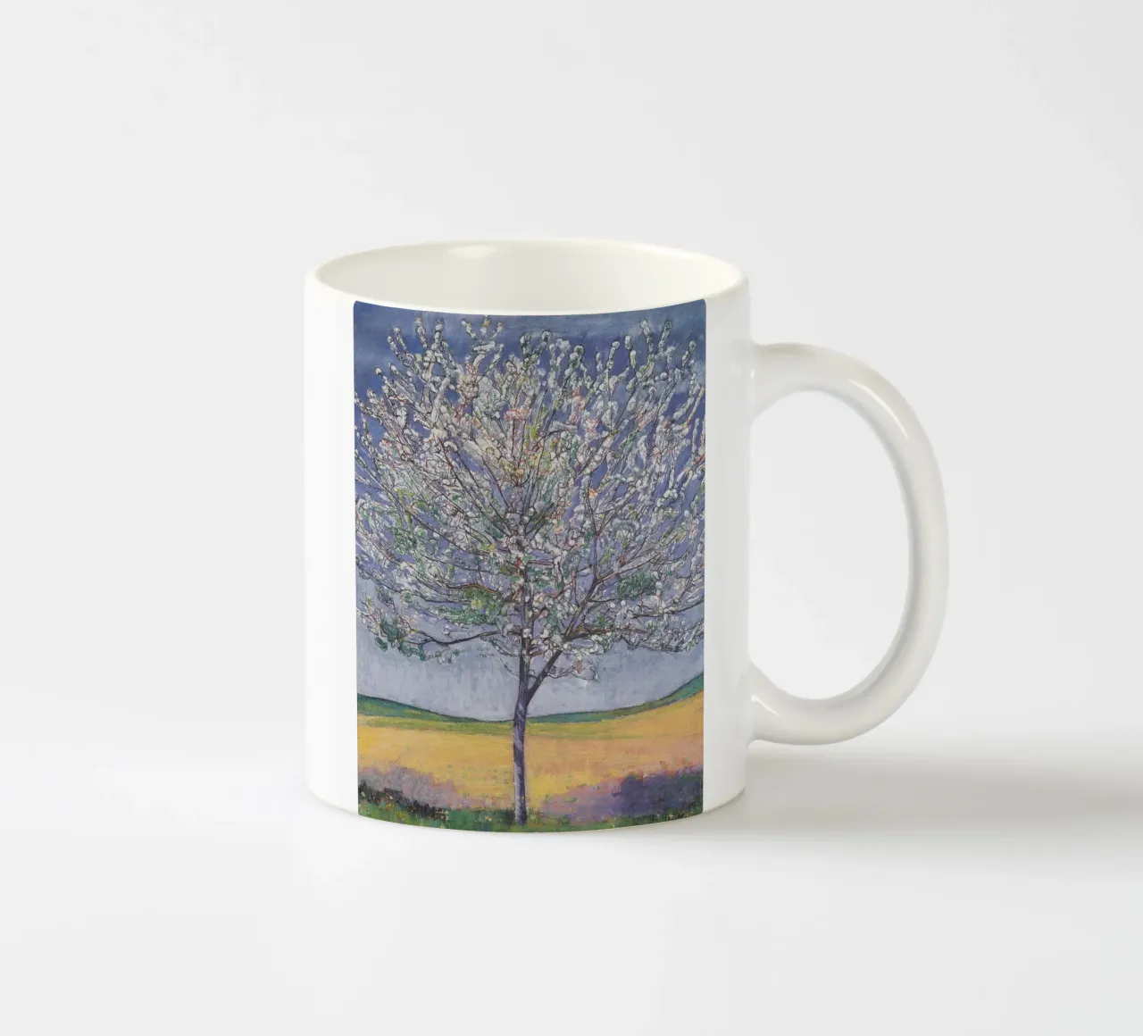 Ferdinand Hodler - Ciliegio in fiore tazza in ceramica da William Store