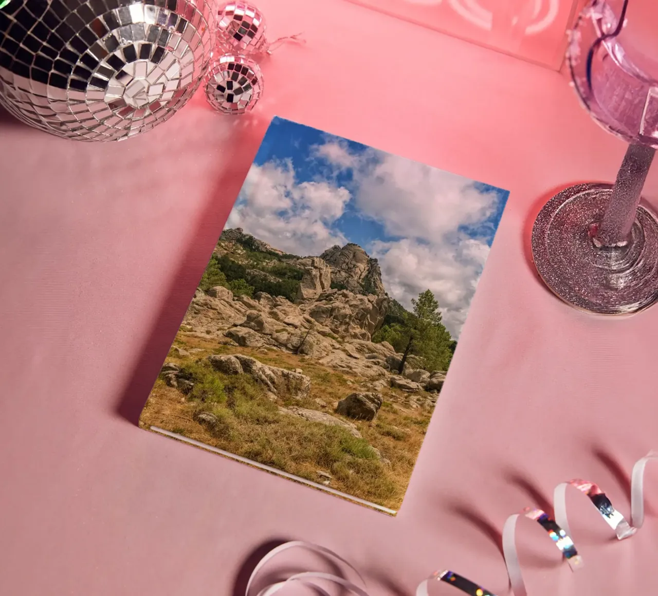 Mountainview Corsica notebook by Curious Collections by Marielle Leenders