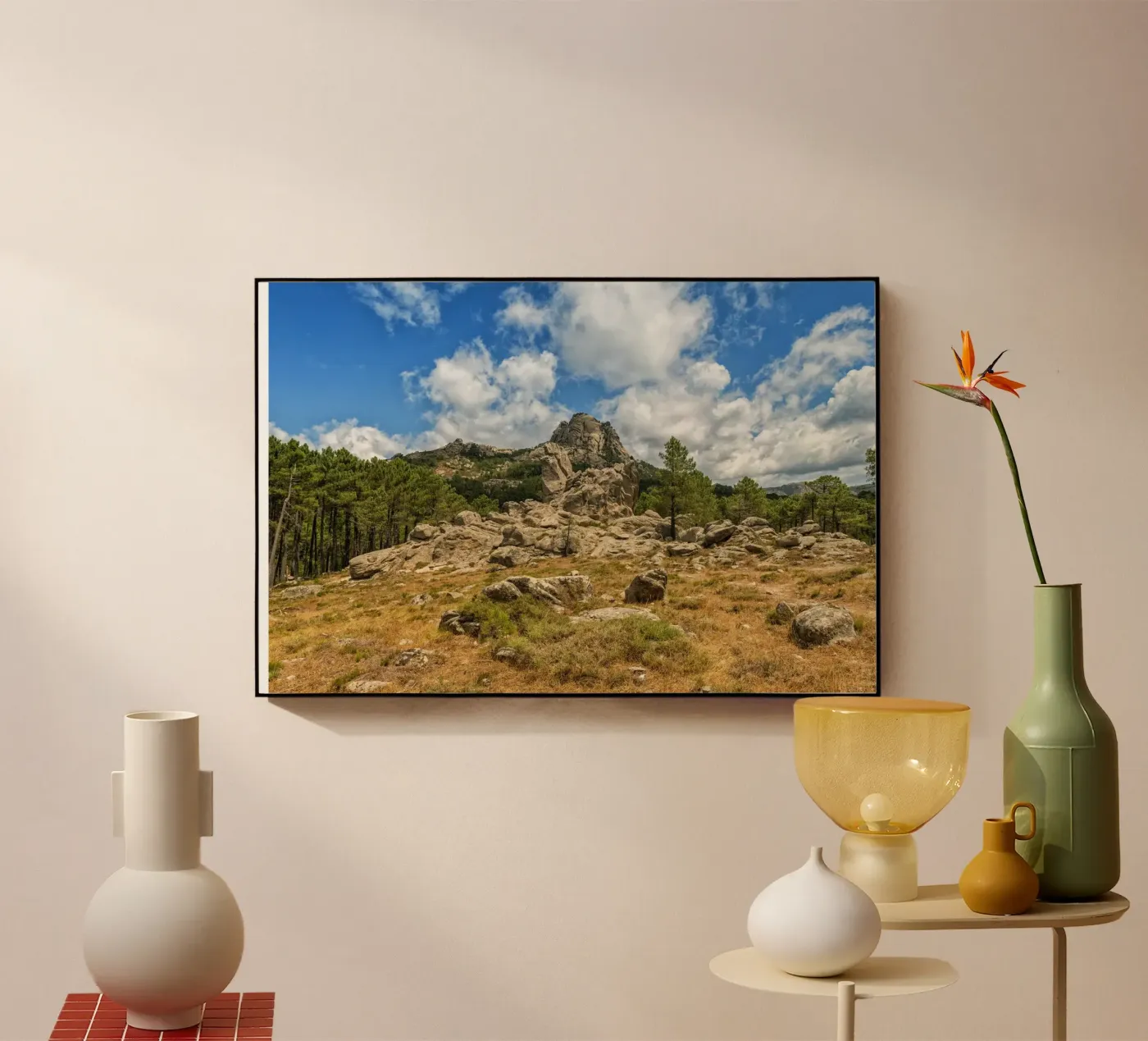 Mountainview Corsica plexiglass da Curious Collections by Marielle Leenders