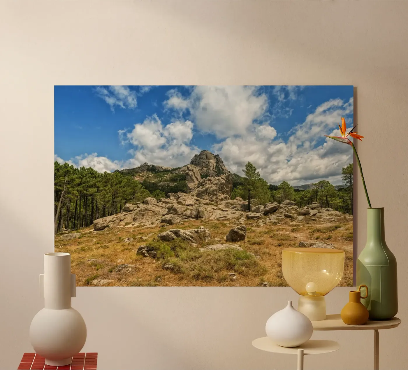 Mountainview Corsica plexiglass da Curious Collections by Marielle Leenders