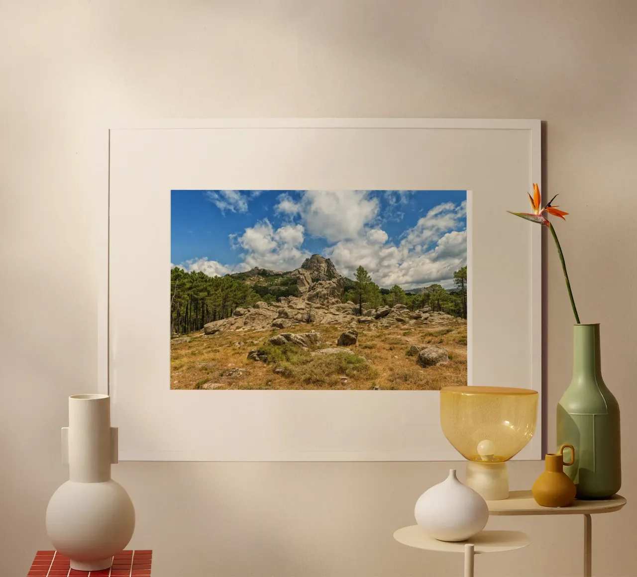 Mountainview Corsica carta hahnemühle da Curious Collections by Marielle Leenders