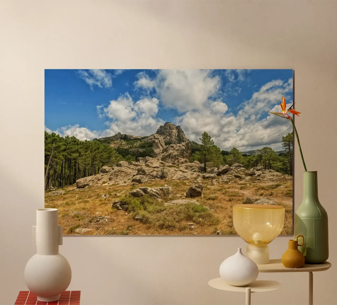Mountainview Corsica carta hahnemühle da Curious Collections by Marielle Leenders
