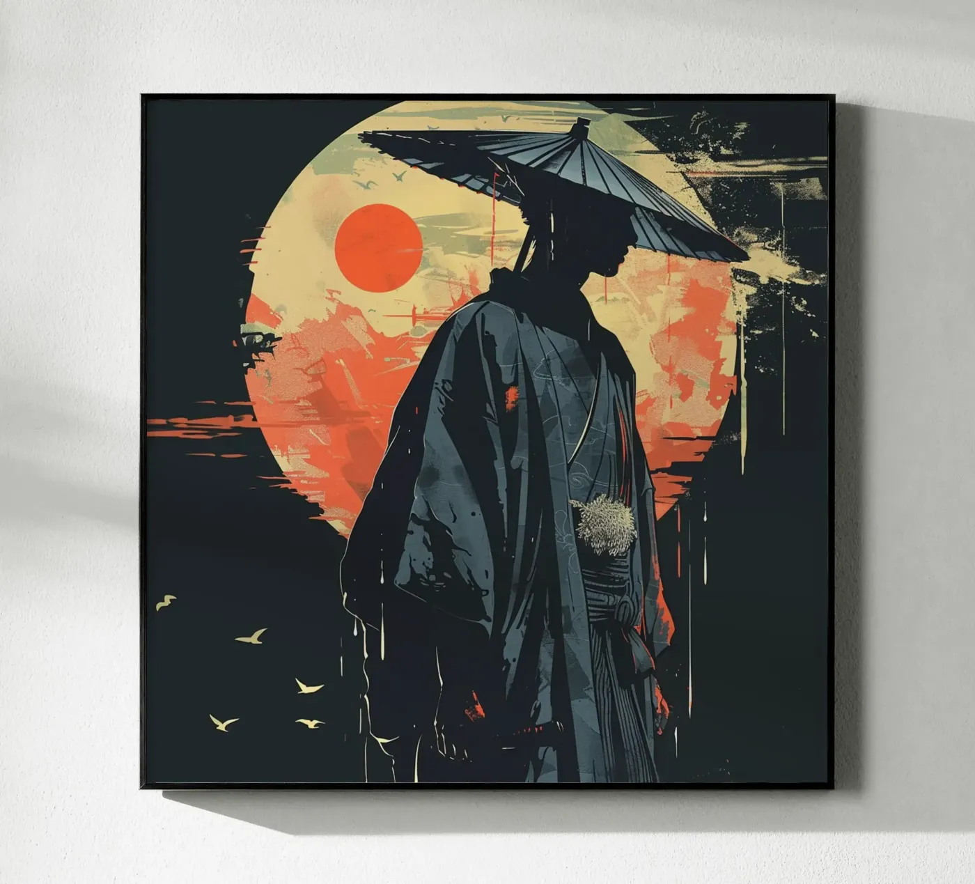 Samurai Acryl-Glas von pixel