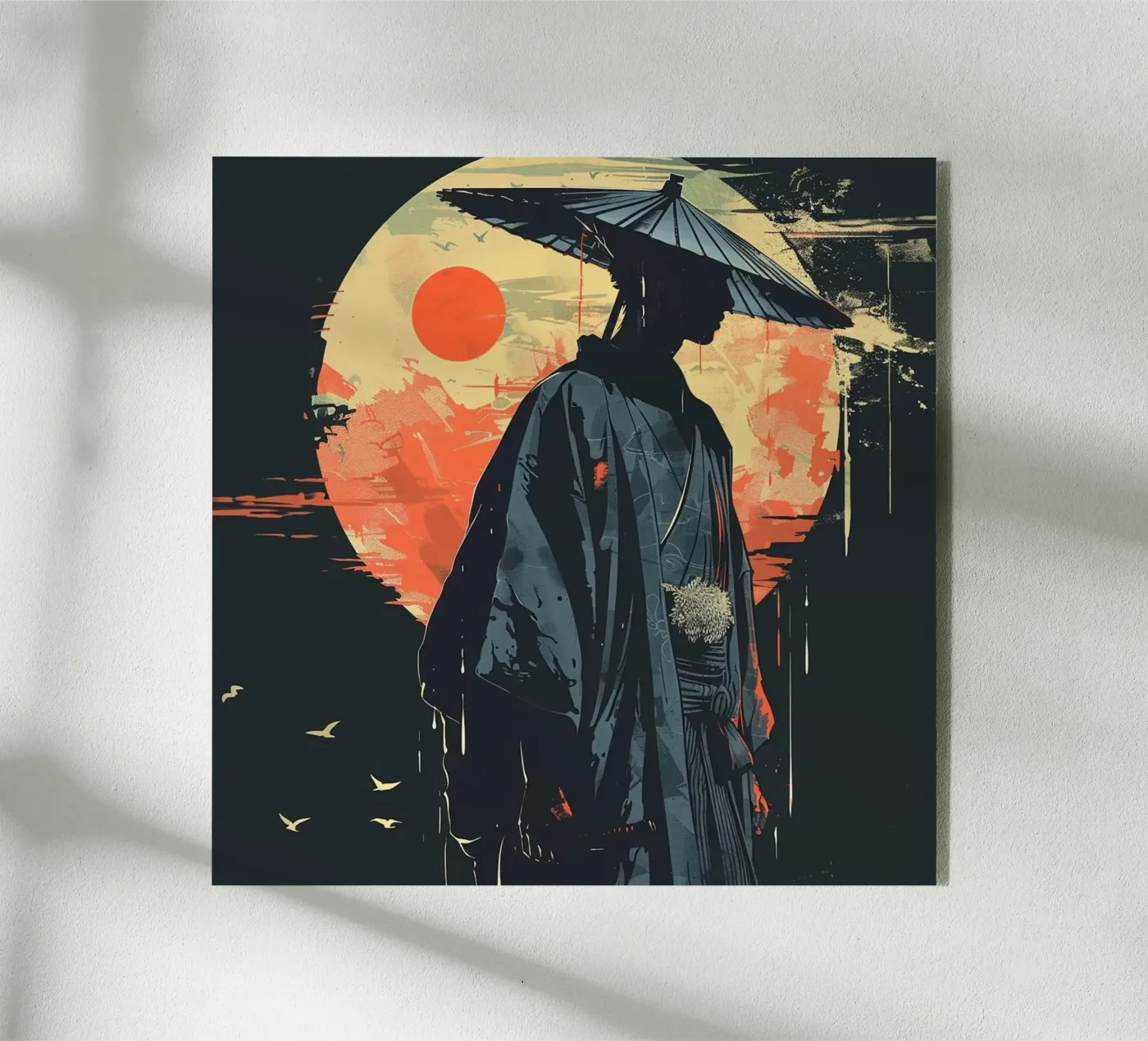 Samurai Acryl-Glas von pixel