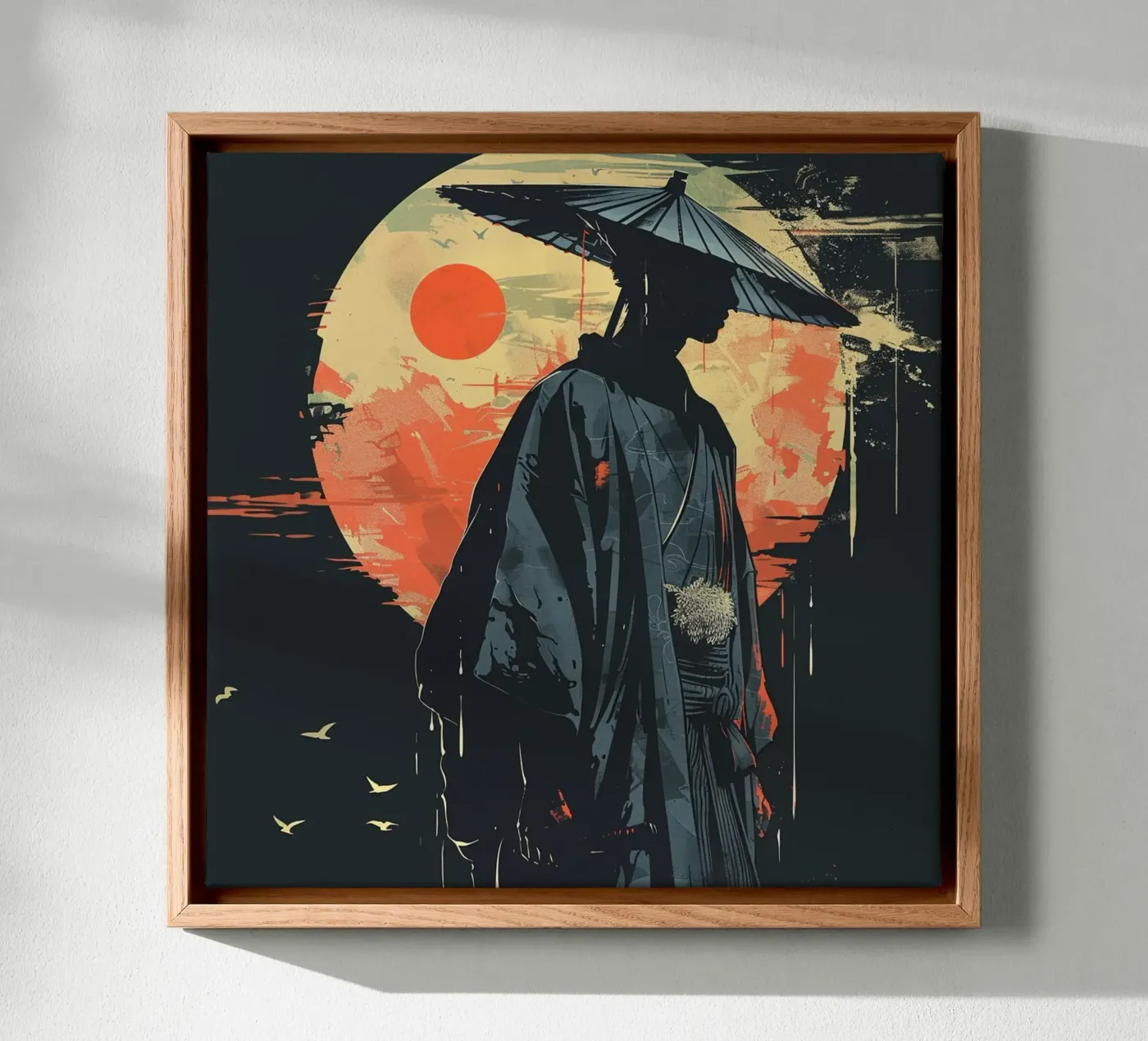 Samurai tela da pixel