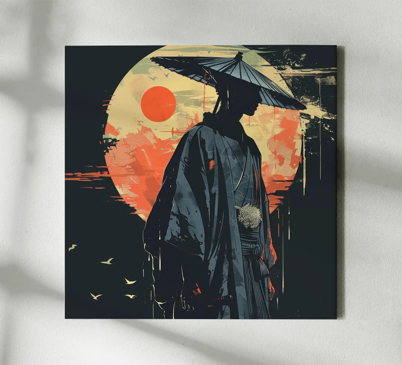 Samurai tela da pixel