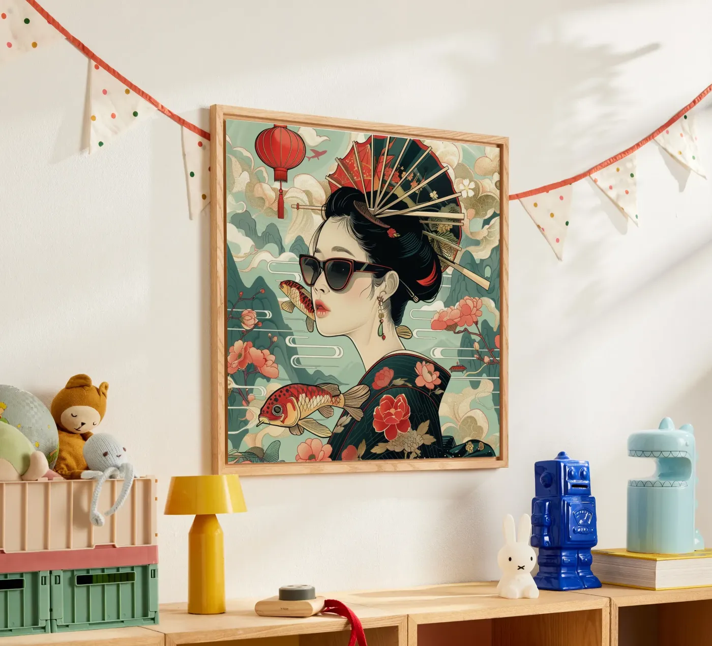 Giappone plexiglass da pixel