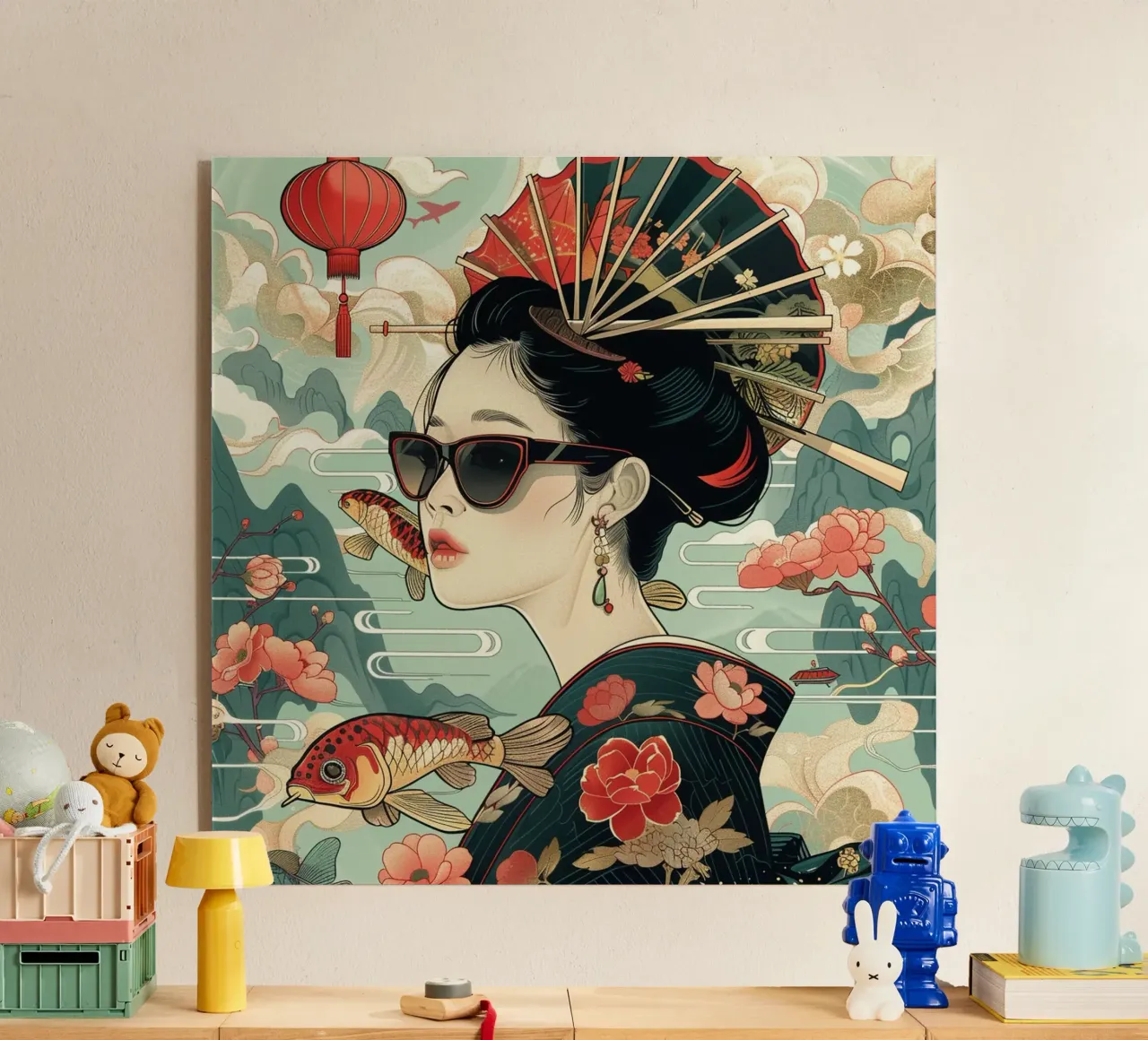 Giappone plexiglass da pixel