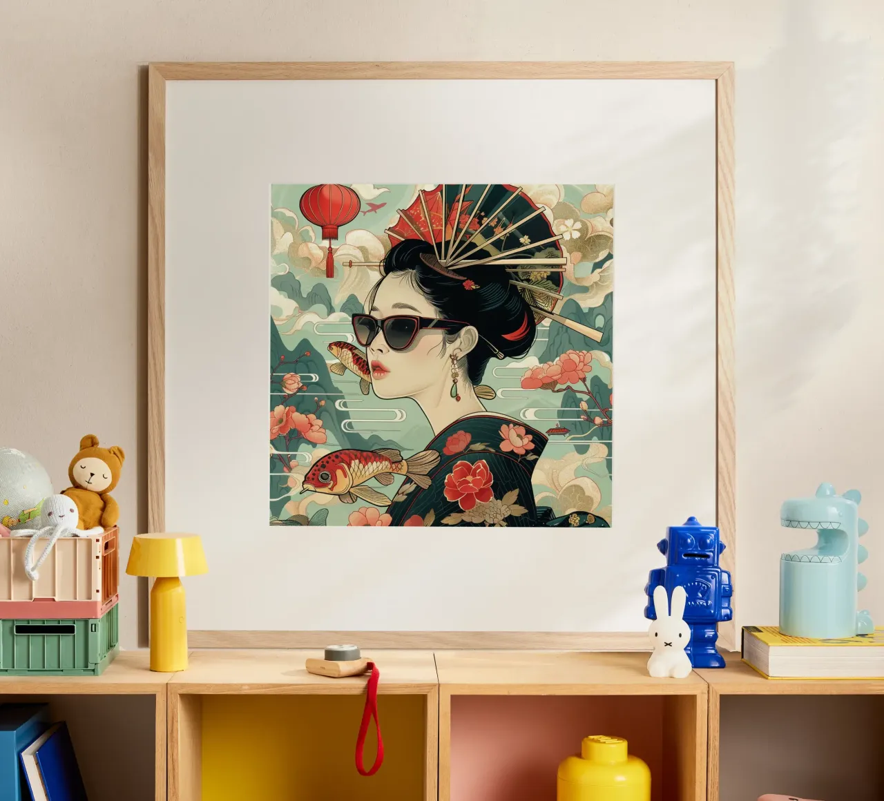 Giappone poster da pixel