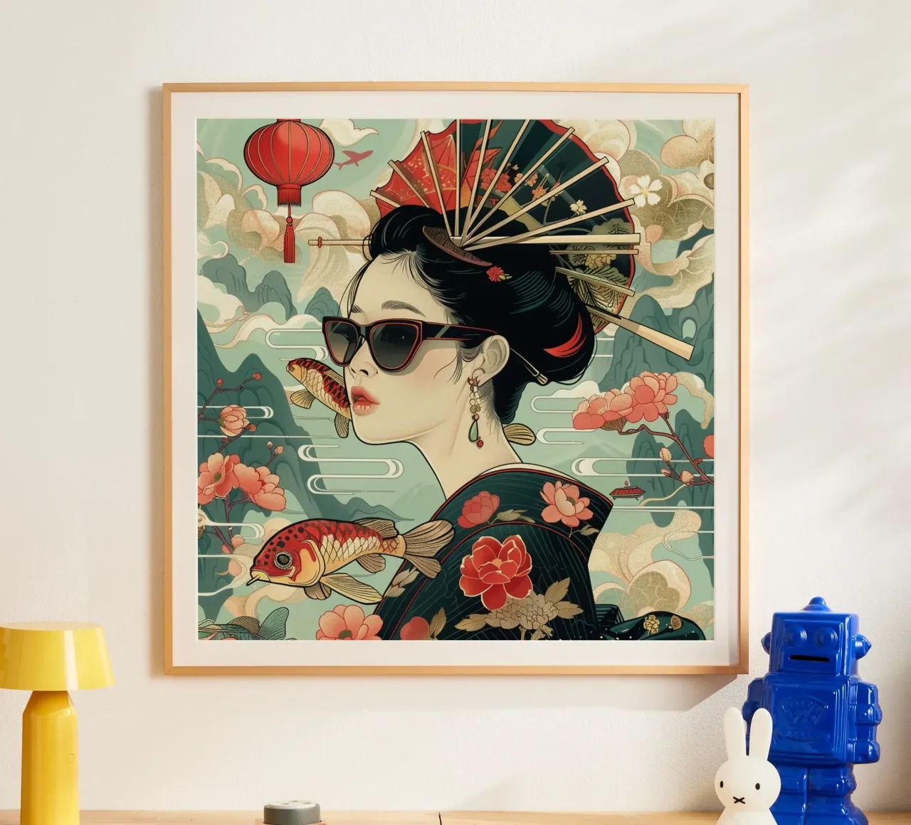 Giappone poster da pixel