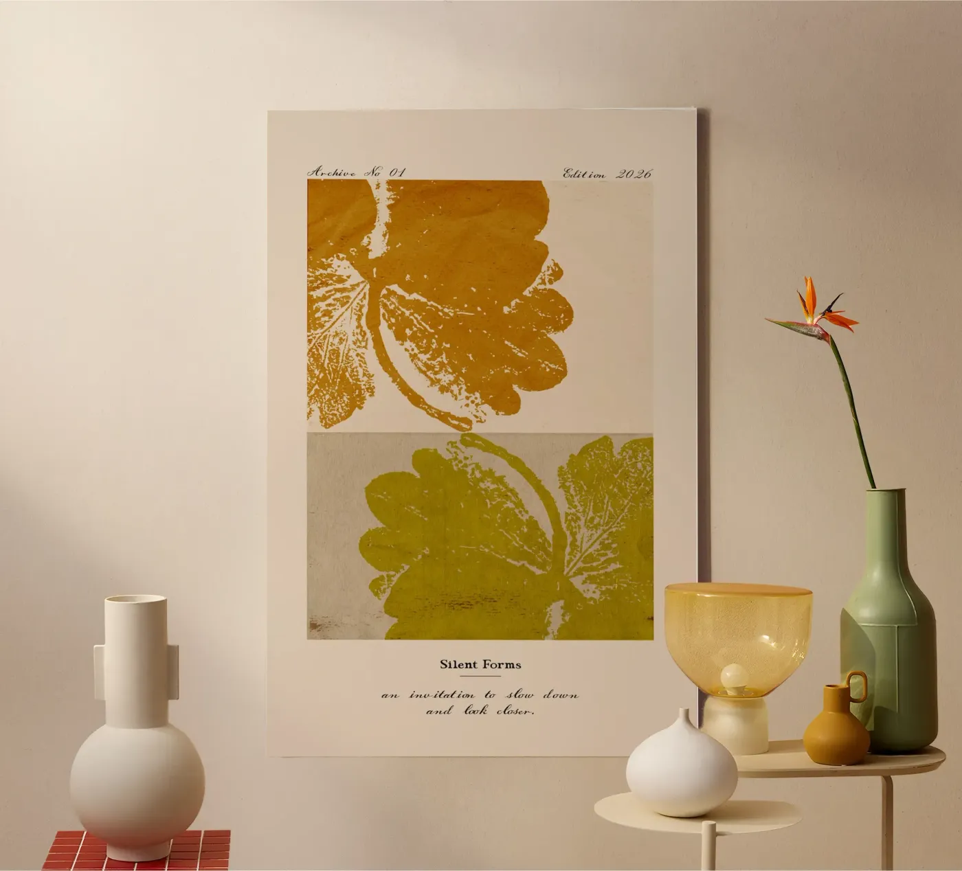 Silent Forms canvas by treechild