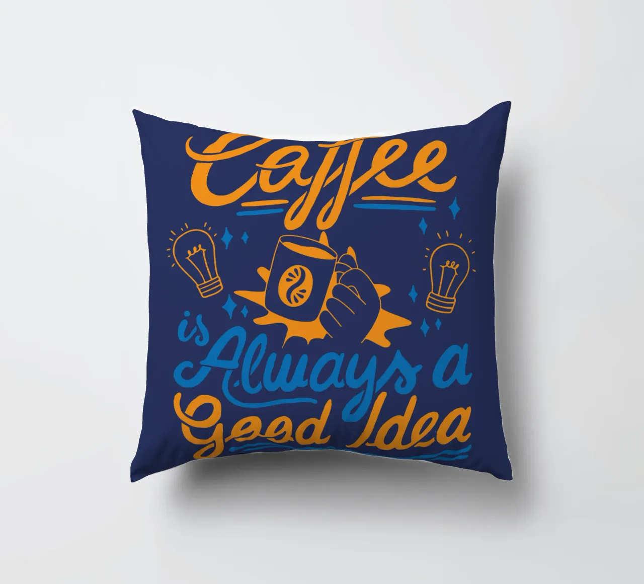 Il caffè è sempre una buona idea cuscino da Gunawan Rb