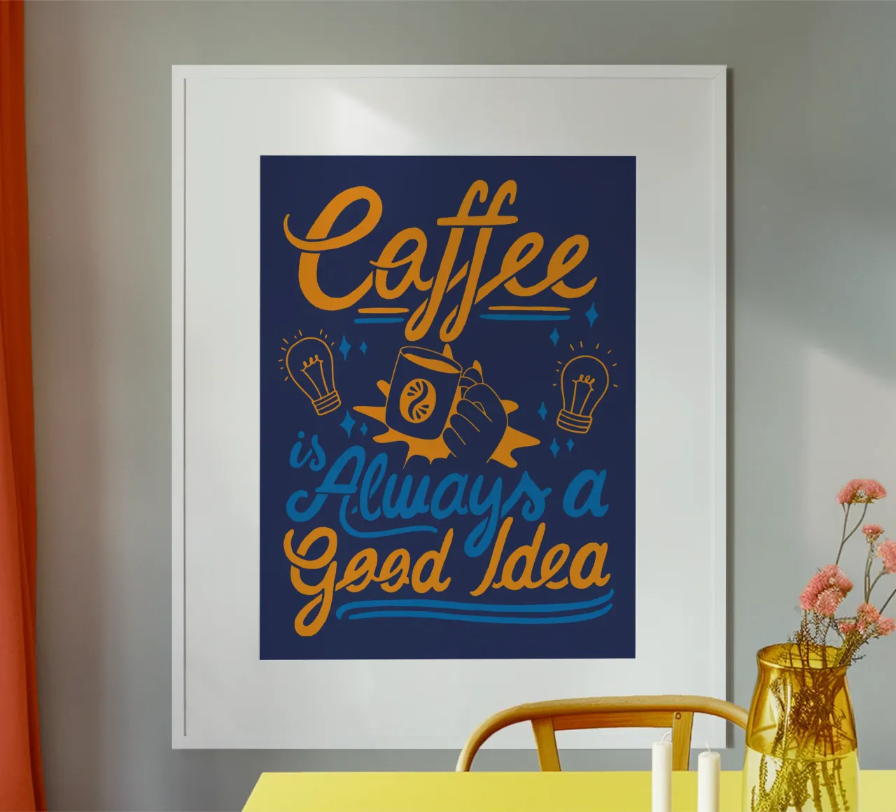 Coffee is Always a Good idea hahnemühle by Gunawan Rb