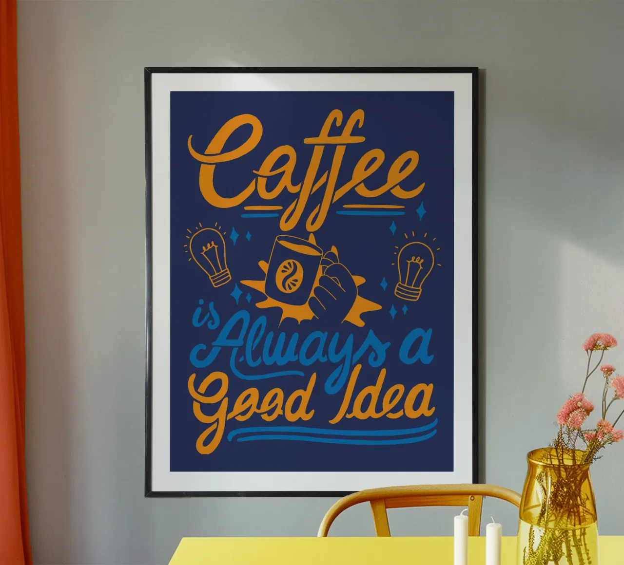 Coffee is Always a Good idea hahnemühle by Gunawan Rb