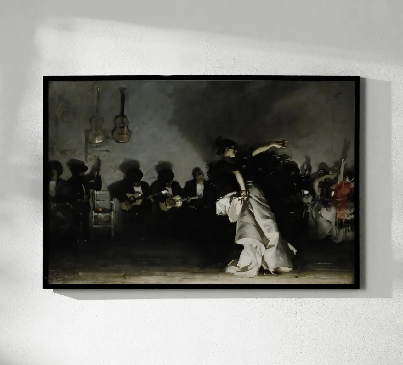 John Singer Sargent - El Jaleo (1882) poster con telaio in plastica da Timeless Artworks