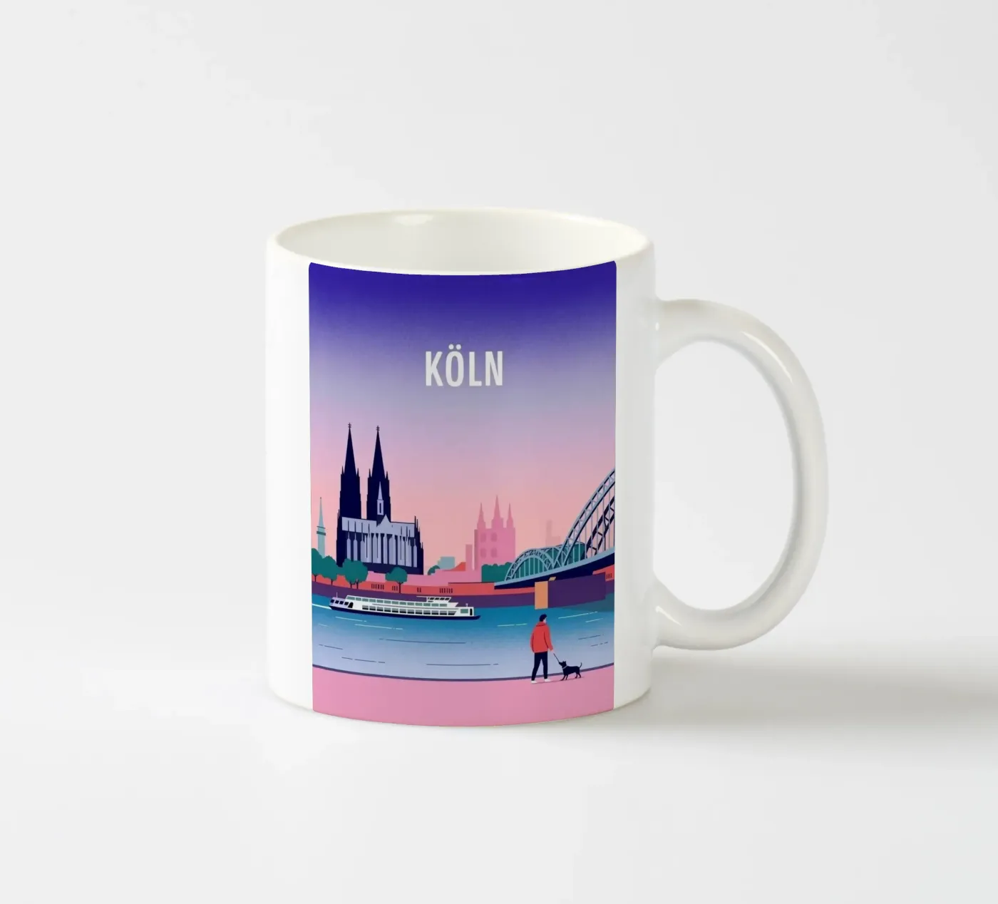 COLOGNE -2 ceramic mug by SONN DECO