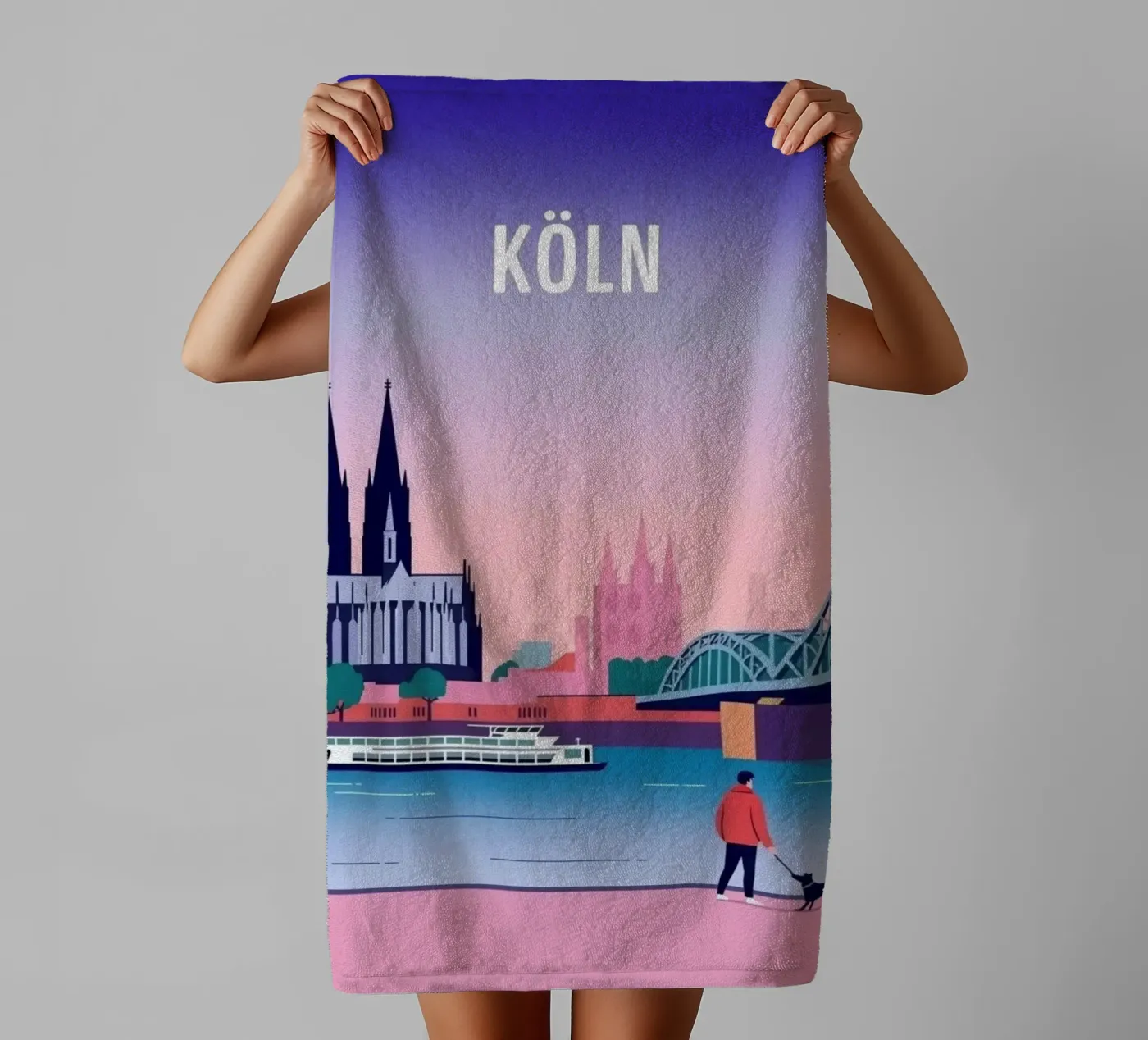 KOLN -2 Handtuch von SONN DECO