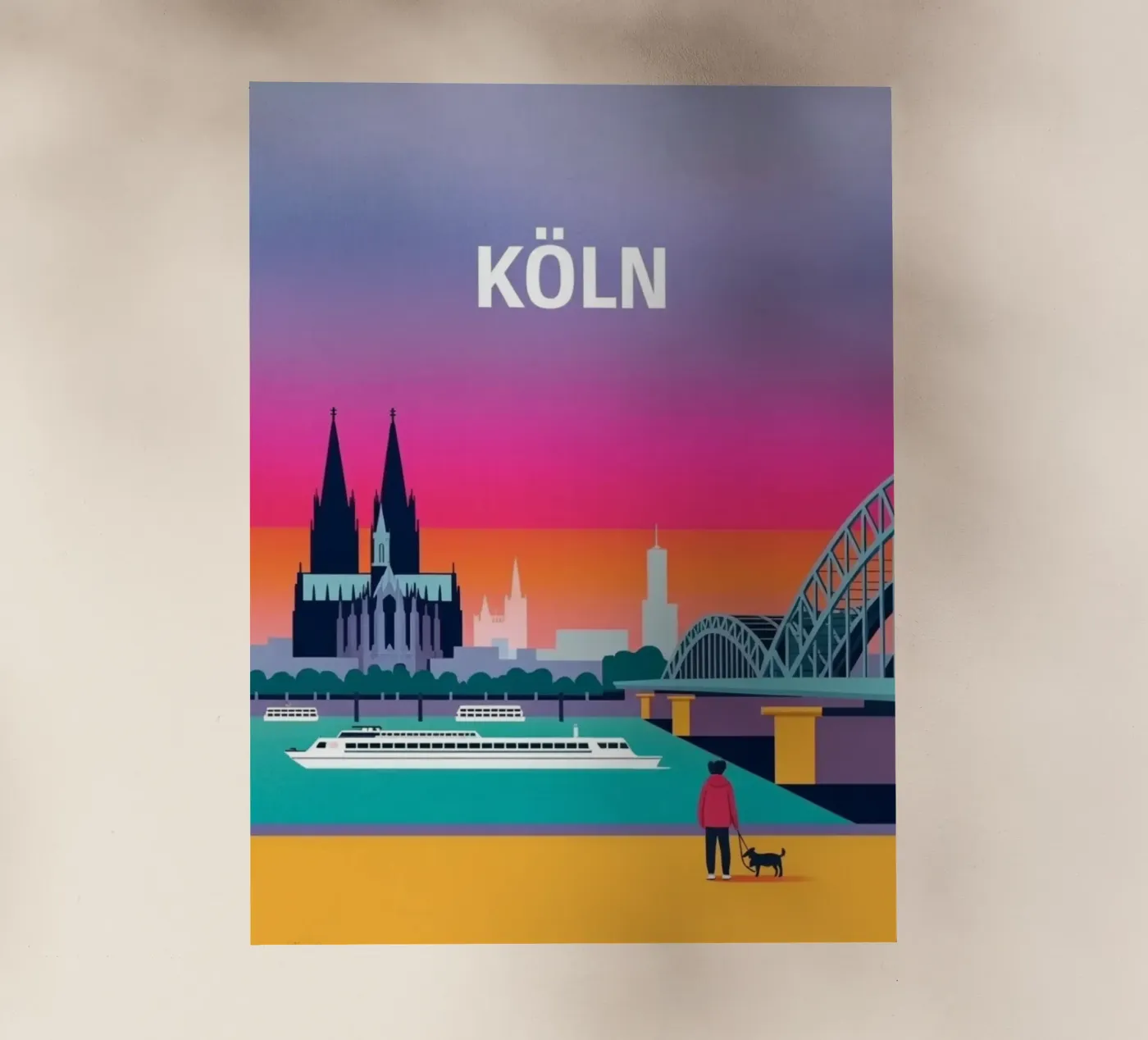 KOLN backlit folie van SONN DECO
