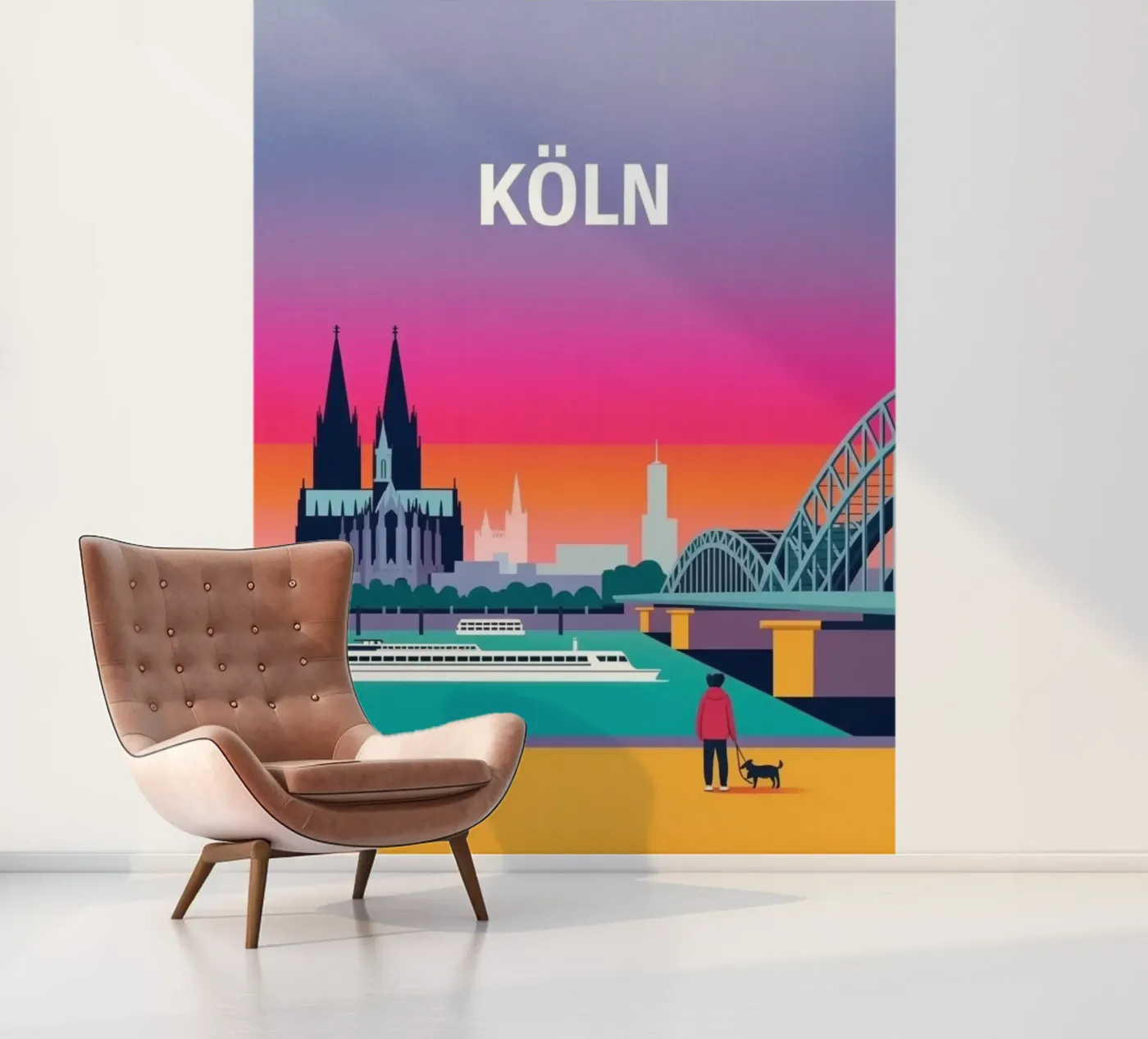 KOLN fotobehang van SONN DECO