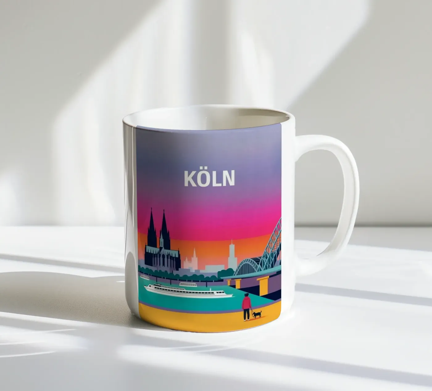 KOLN ceramic mug by SONN DECO