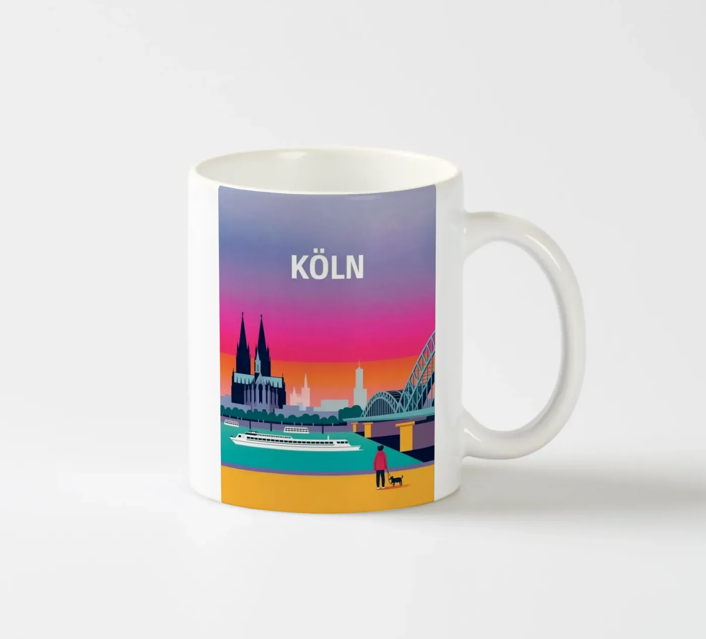 KOLN ceramic mug by SONN DECO