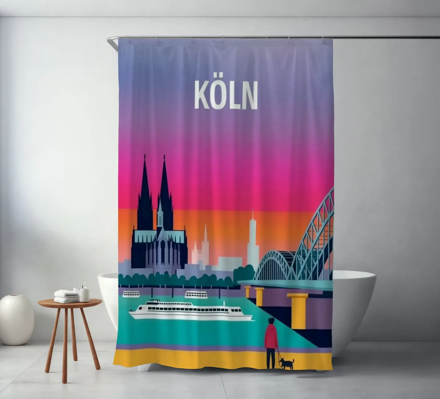 KOLN Duschvorhang von SONN DECO
