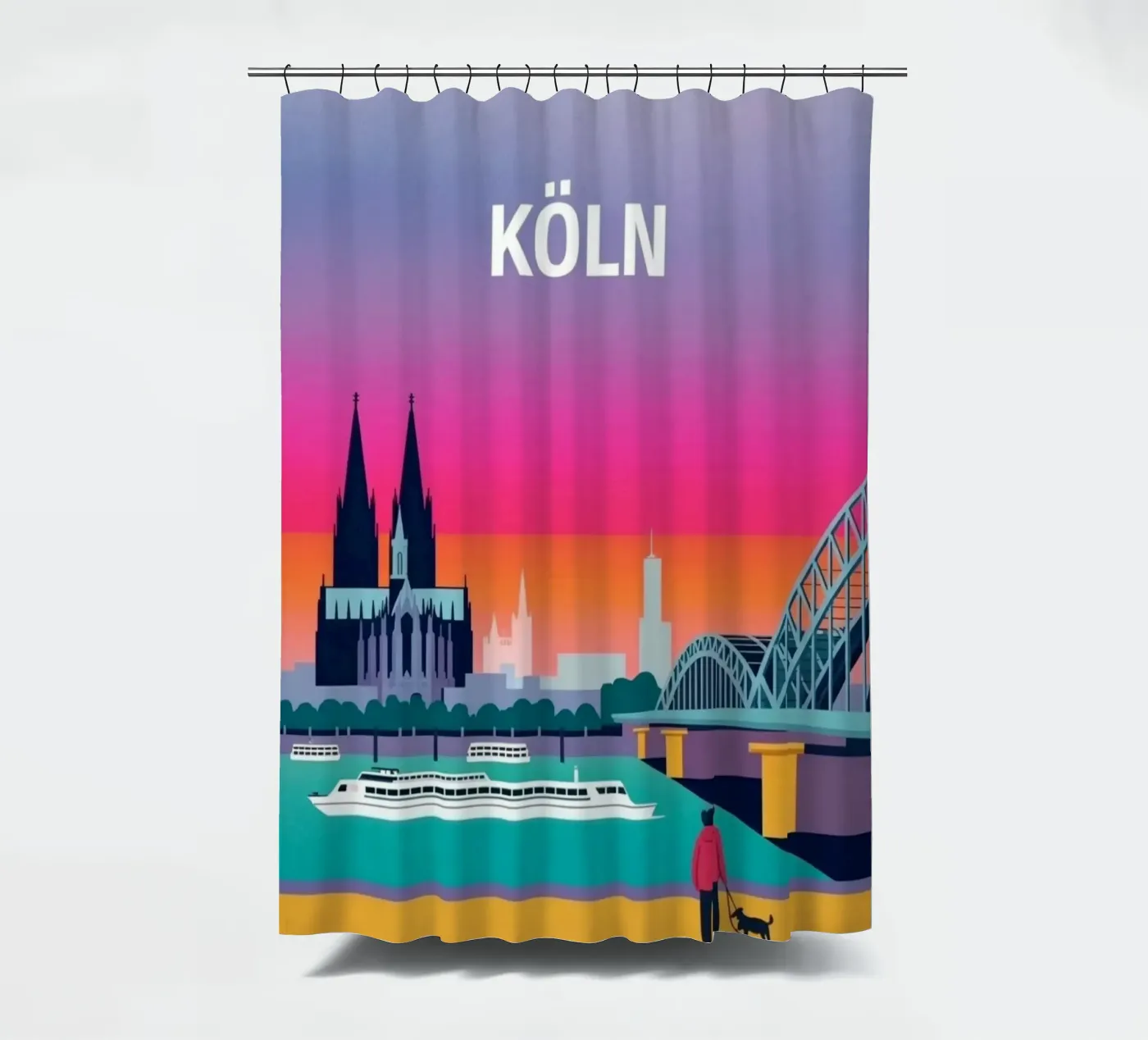 KOLN Duschvorhang von SONN DECO