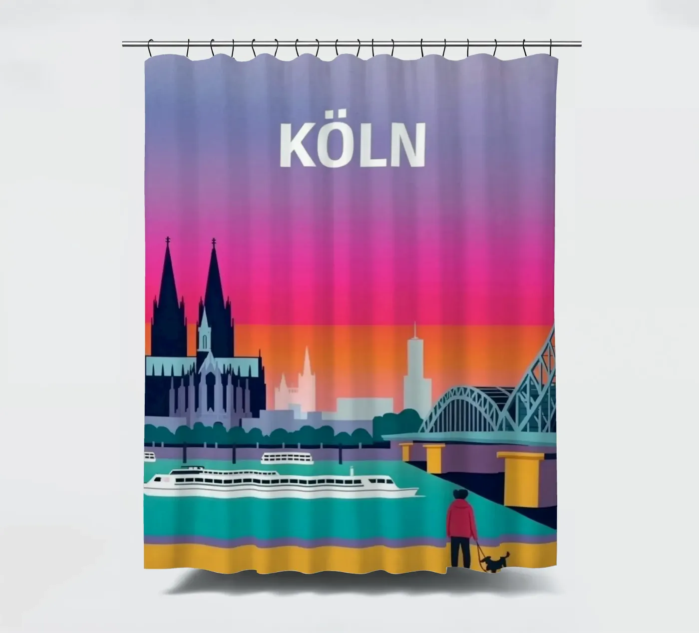 KOLN Duschvorhang von SONN DECO