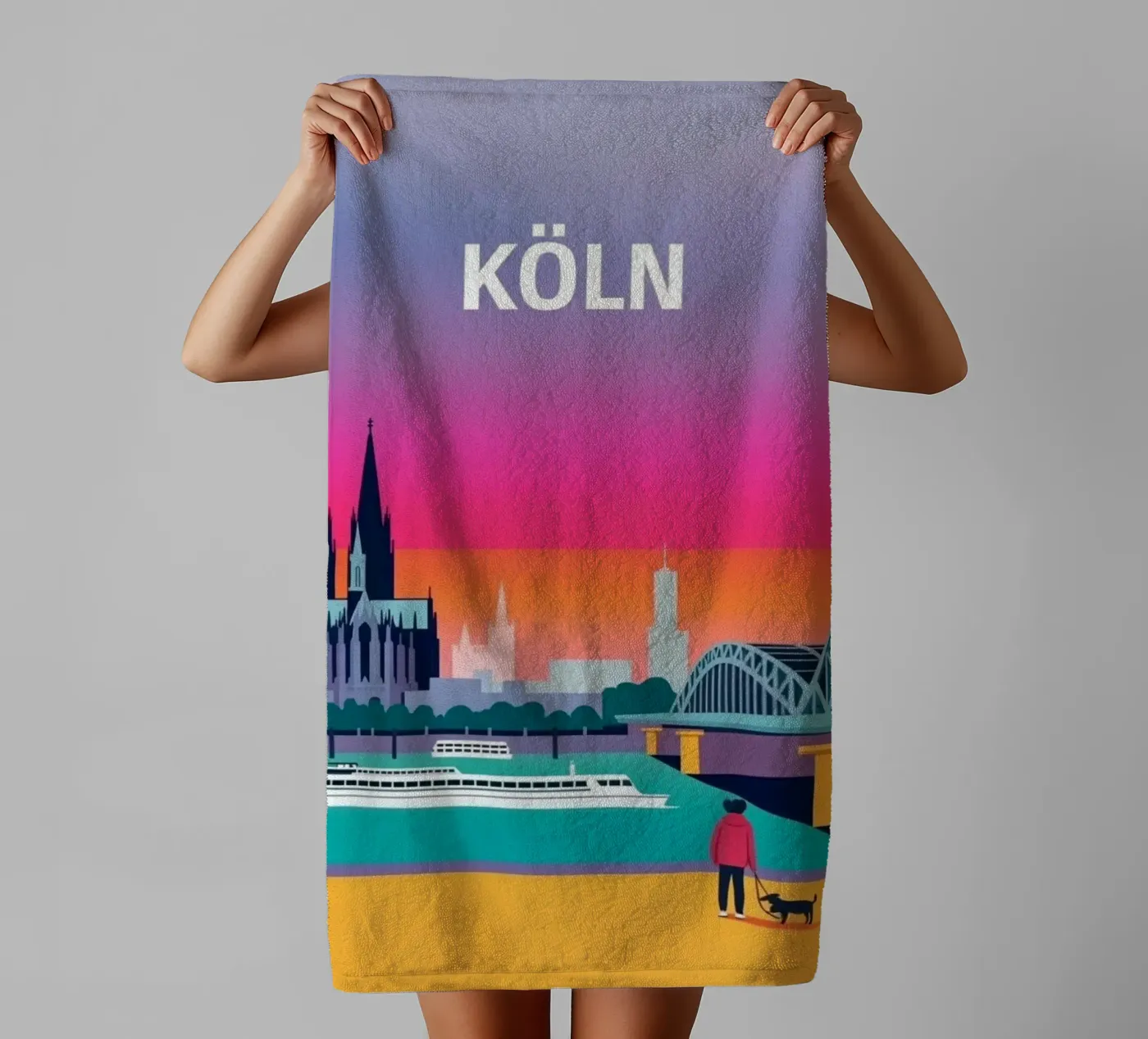 KOLN badhanddoek van SONN DECO