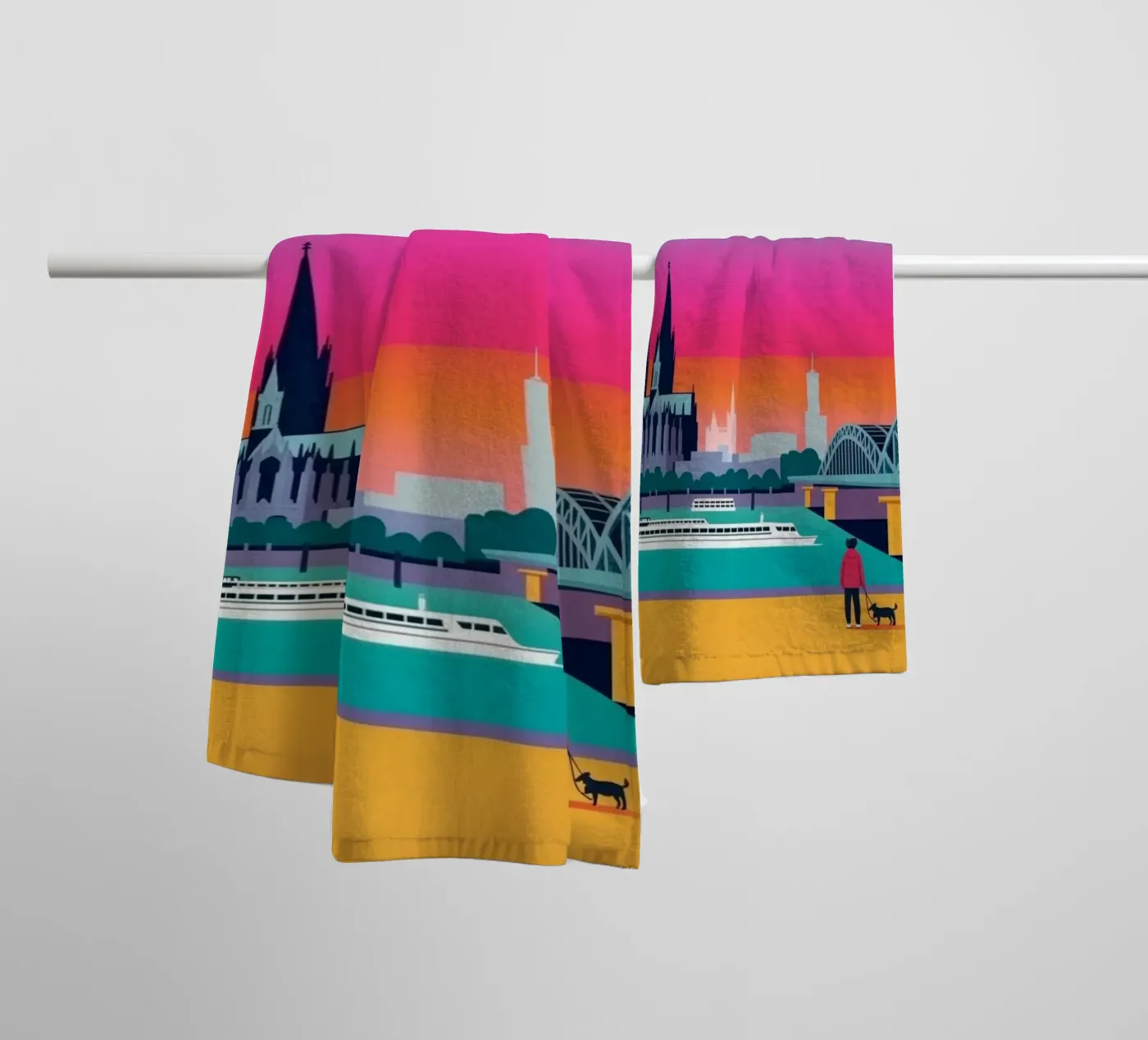 KOLN badhanddoek van SONN DECO