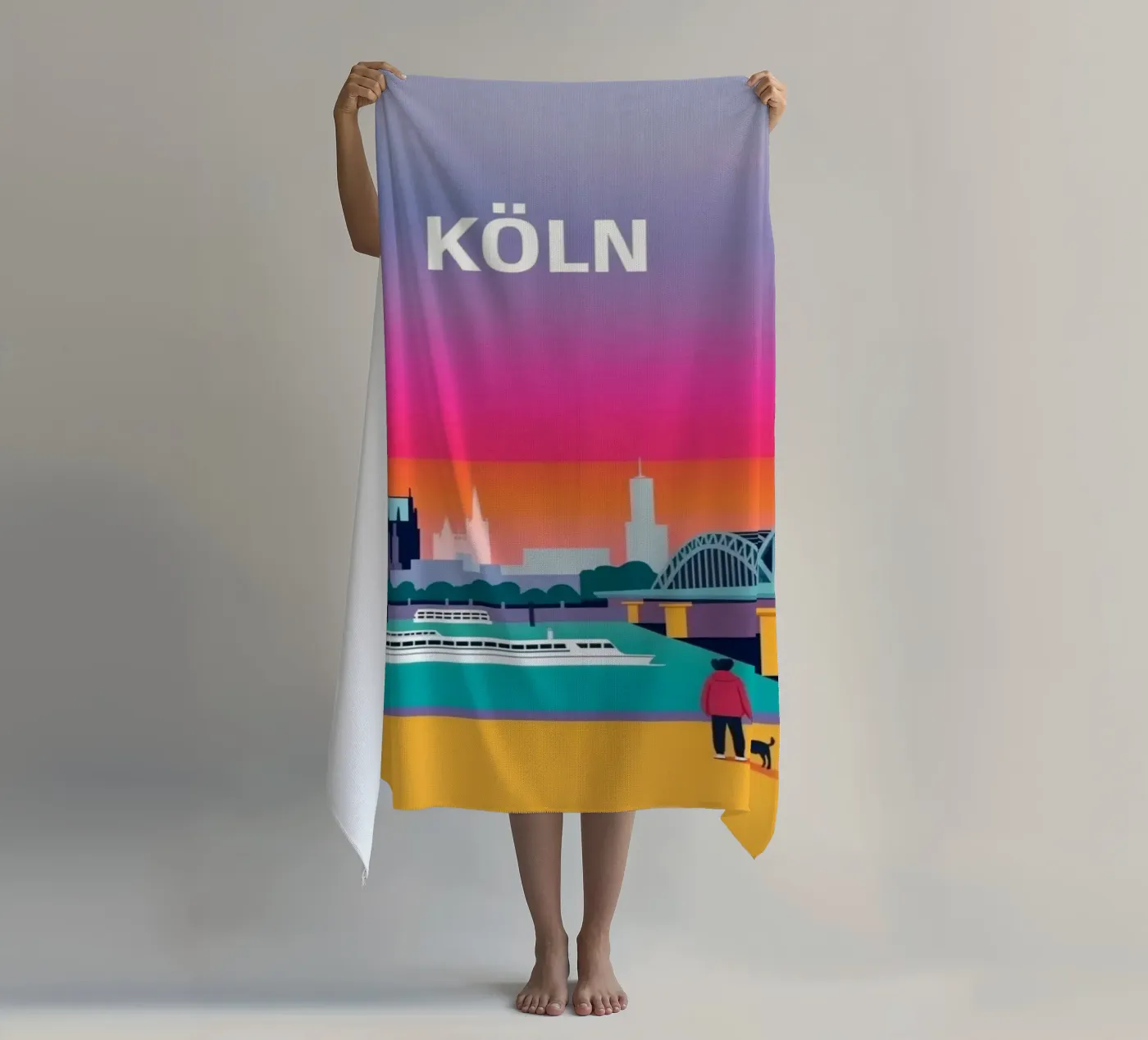 KOLN strandhanddoek van SONN DECO