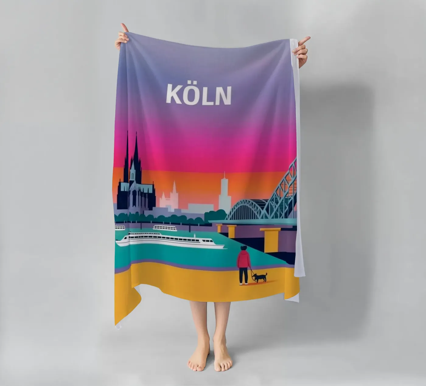 KOLN strandhanddoek van SONN DECO