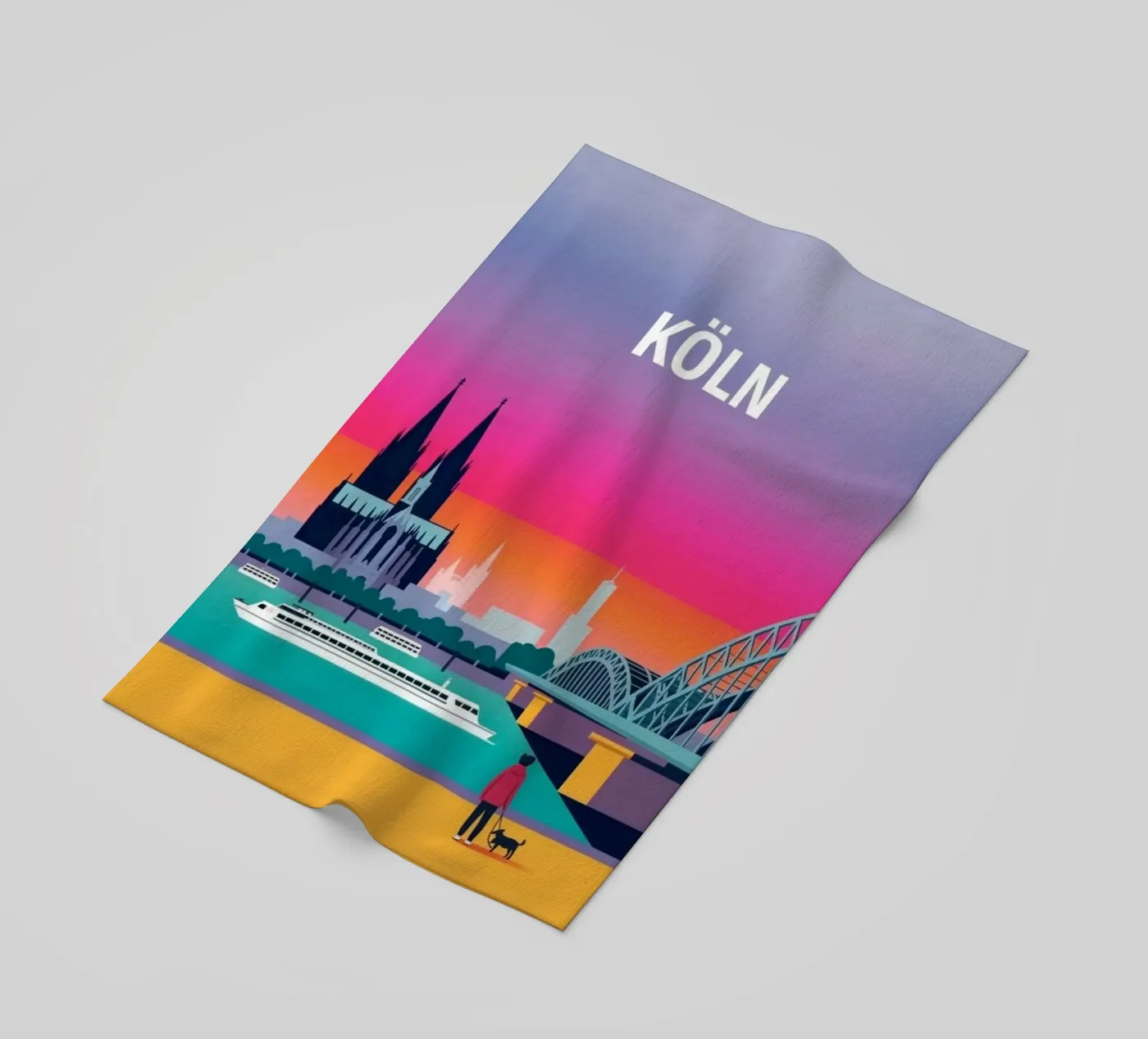 KOLN strandhanddoek van SONN DECO