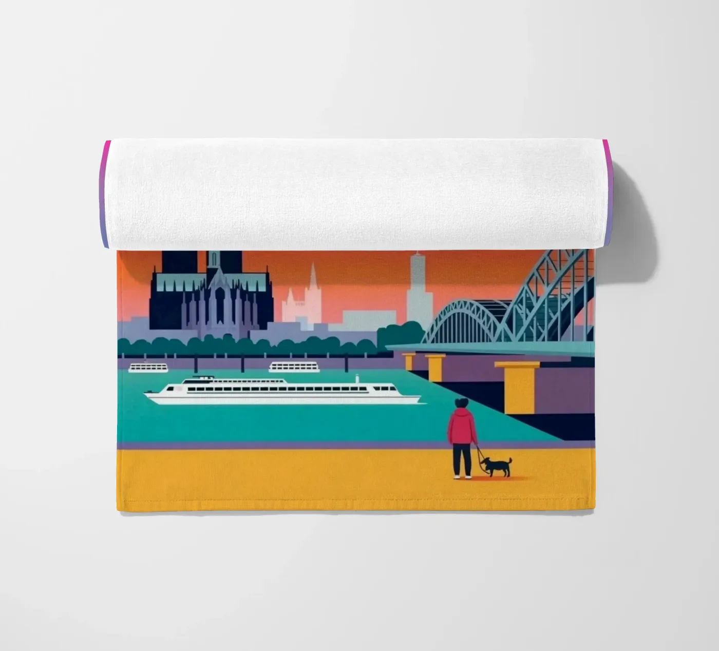 KOLN strandhanddoek van SONN DECO